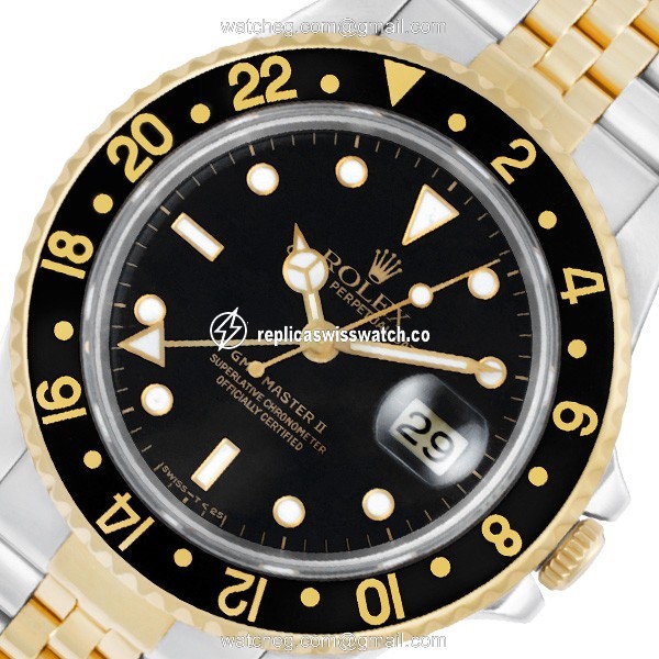 Rolex 16713 GMT-Master II Automatic Male Stainless Steel Watches Rolex 16713 GMT-Master II Automatic Male Stainless Steel Watches