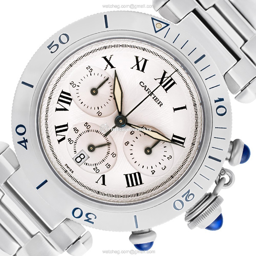 Cartier W31018H3 Pasha Quartz Unisex Stainless Steel Replica
