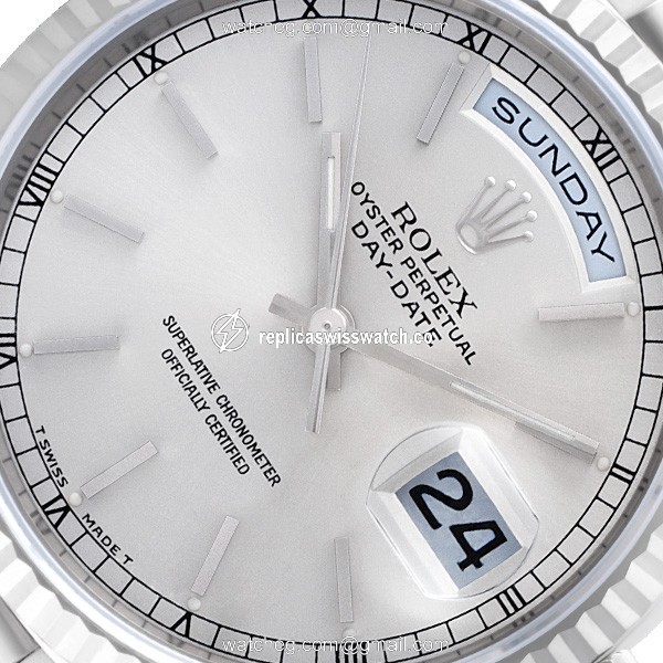 Rolex 18239 Day-Date Automatic Male 18k White Gold Watches Rolex 18239 Day-Date Automatic Male 18k White Gold Watches