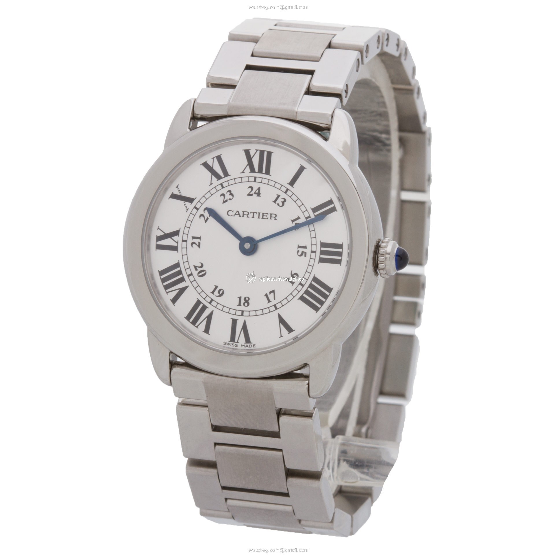 Cartier W5200003 Ronde Solo Quartz Female Stainless Steel Replica