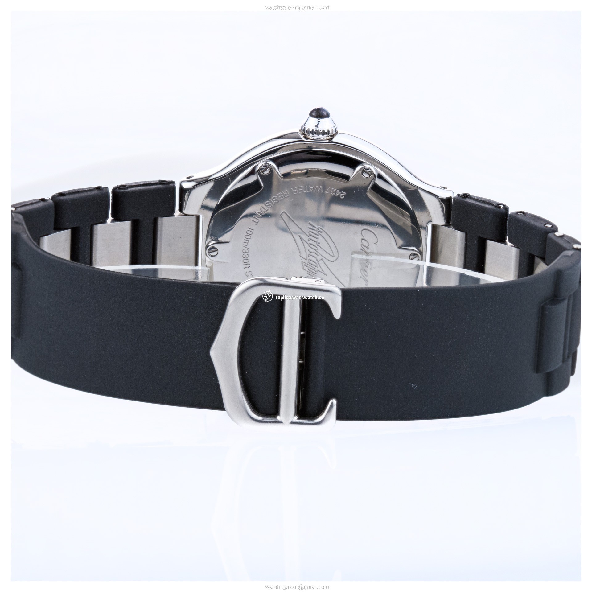 Cartier w10147u2 Autoscaph Automatic Unisex Stainless Steel Replica