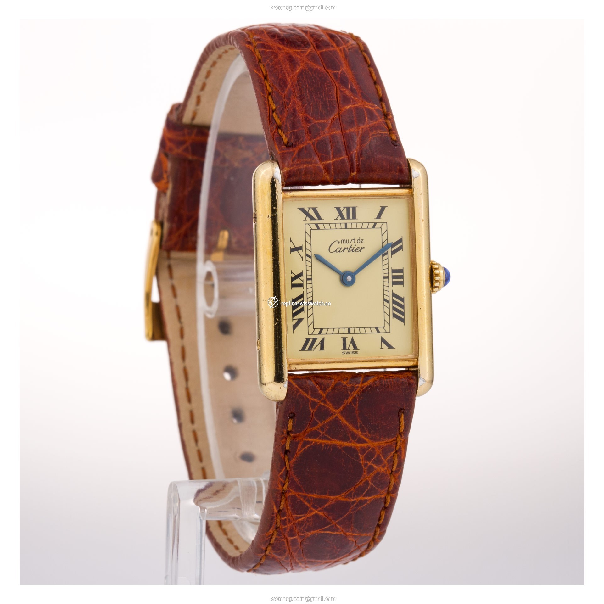 Cartier 60029 Tank Vermeil Manual Female Vermeil Replica