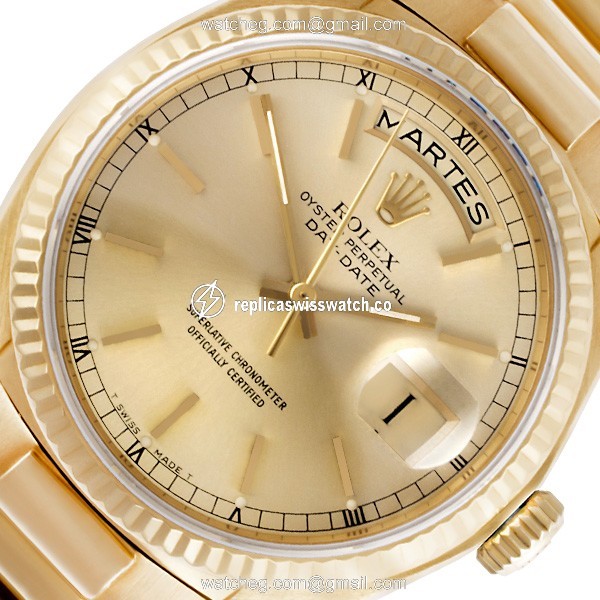 Rolex 18038 Day-Date Automatic Male 18k yellow gold Watches Rolex 18038 Day-Date Automatic Male 18k yellow gold Watches