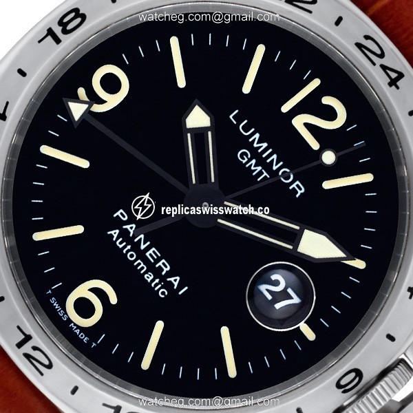 Panerai PAM 00023 luminor GMT Automatic Male Stainless Steel Replica