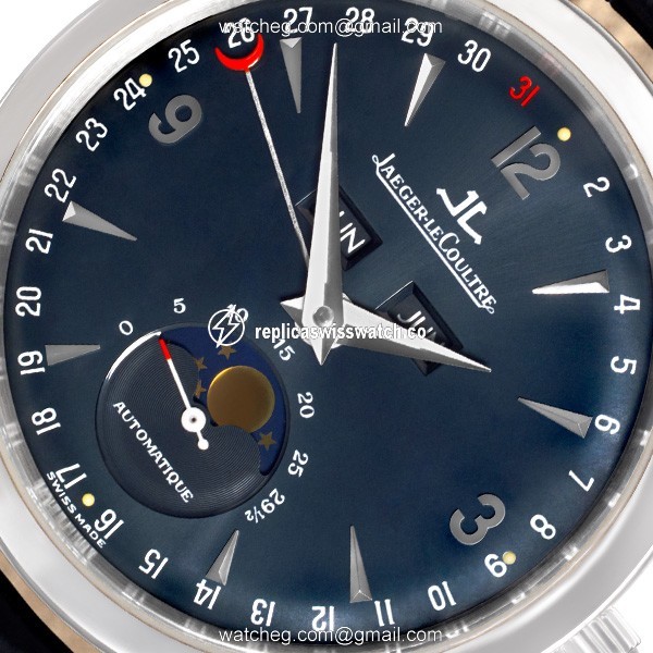 Jaeger LeCoultre 140.6.98 Master Control Automatic Male Platinum Replica