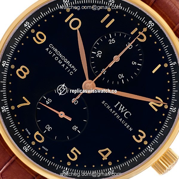 IWC IW371482 Portuguese Automatic Male 18k rose gold Replica