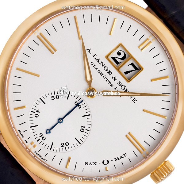 A. Lange & Sohne 15338 Langematik Automatic Male 18k rose gold Replica