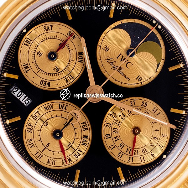 IWC 3750 Da Vinci Automatic Male 18k rose gold Replica