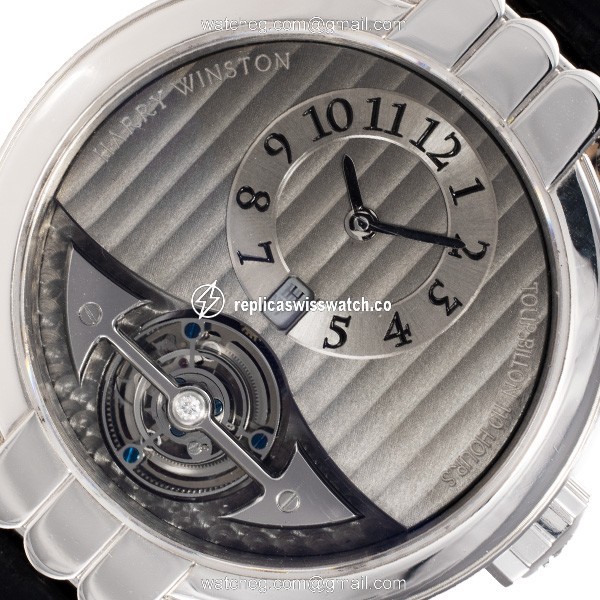 Harry Winston MMT40PL.T Excenter Tourbillion Manual Male Platinum Replica