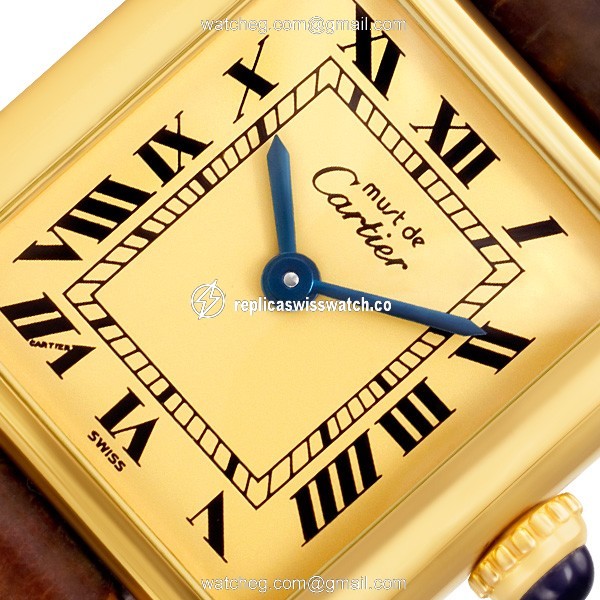 Cartier 21094 Vermeil Quartz Unisex Vermeil Replica