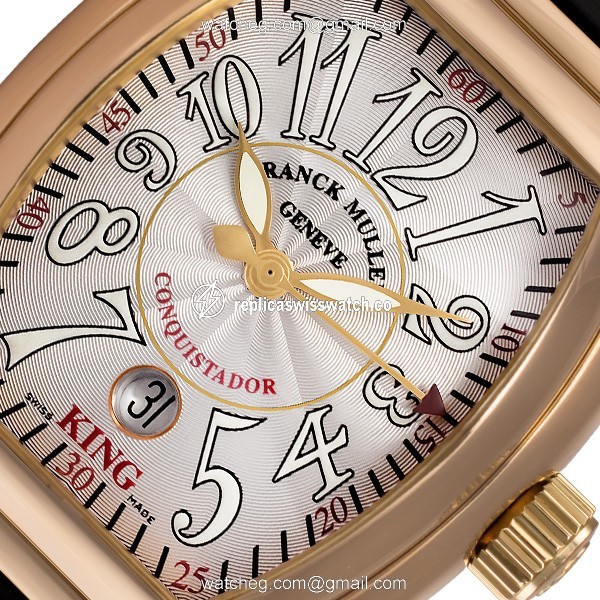 Franck Muller 8002 SC King Conquistador Automatic Male 18k rose gold Replica