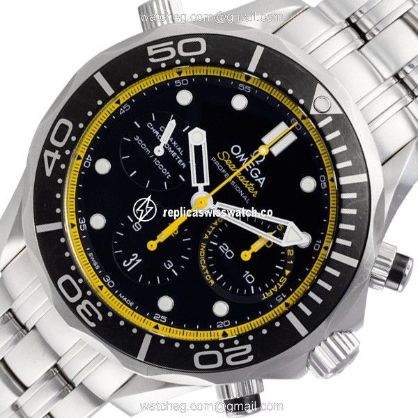 Omega Omega 2306 Seamaster Co-Axial Automatic Male Stainless Steel Replica