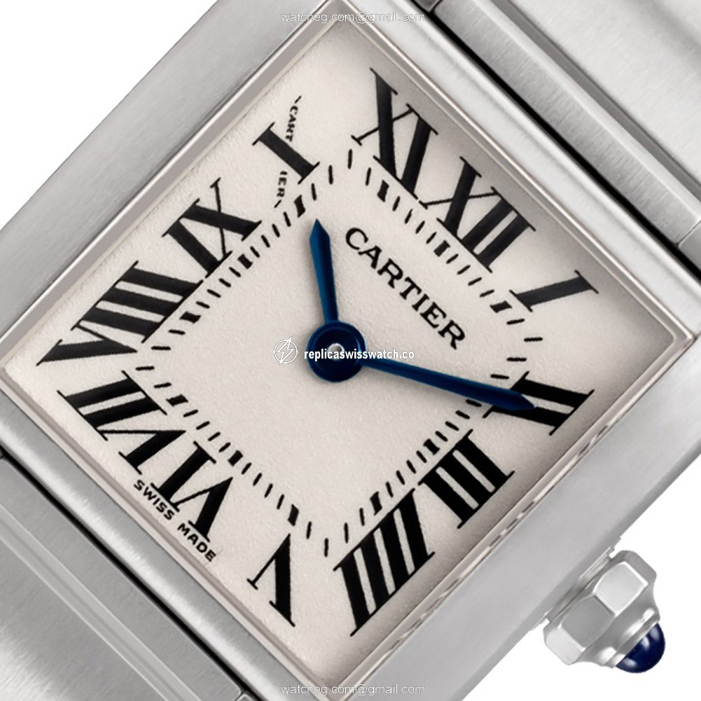 Cartier W51008Q3 Tank Francaise Quartz Female Stainless Steel Replica