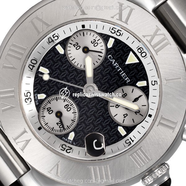 Cartier w510125u2 Chronoscaph 21 Quartz Male Stainless Steel Replica