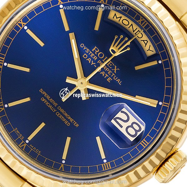 Rolex 18238 Day-Date Automatic Male 18k yellow gold Replica