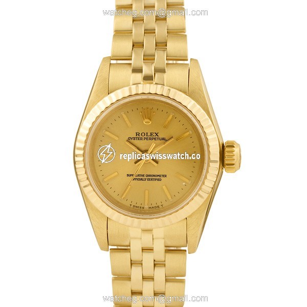 Rolex 67197 Oyster Perpetual Automatic Female 14k yellow gold Watches Rolex 67197 Oyster Perpetual Automatic Female 14k yellow gold Watches