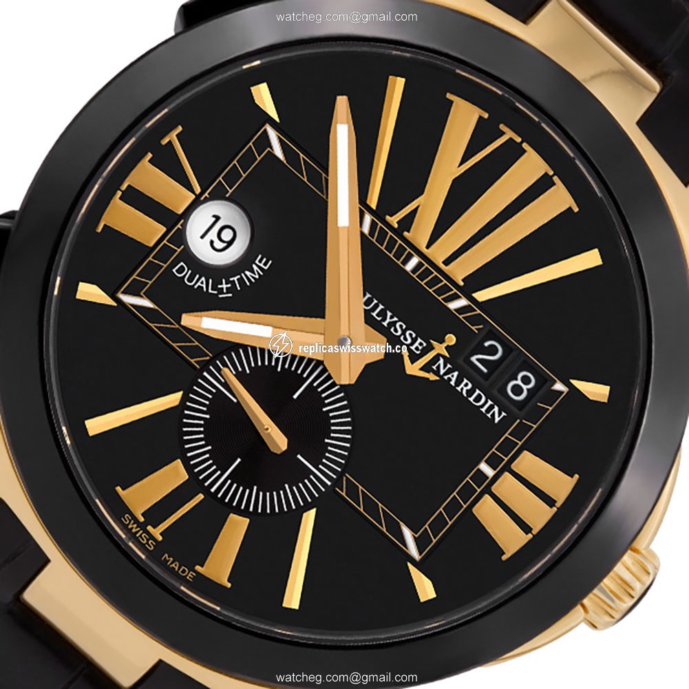Ulysse Nardin 246-00 Executive Automatic Male 18k yellow gold Replica