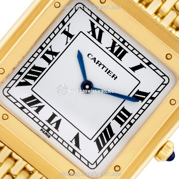 Cartier 960541477 Santos Manual Male 18k yellow gold Replica