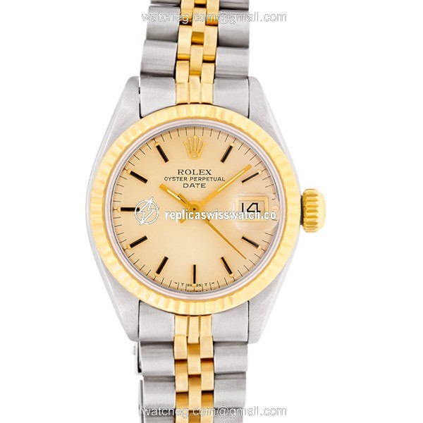 Rolex 6917 Date Automatic Female Stainless Steel Replica