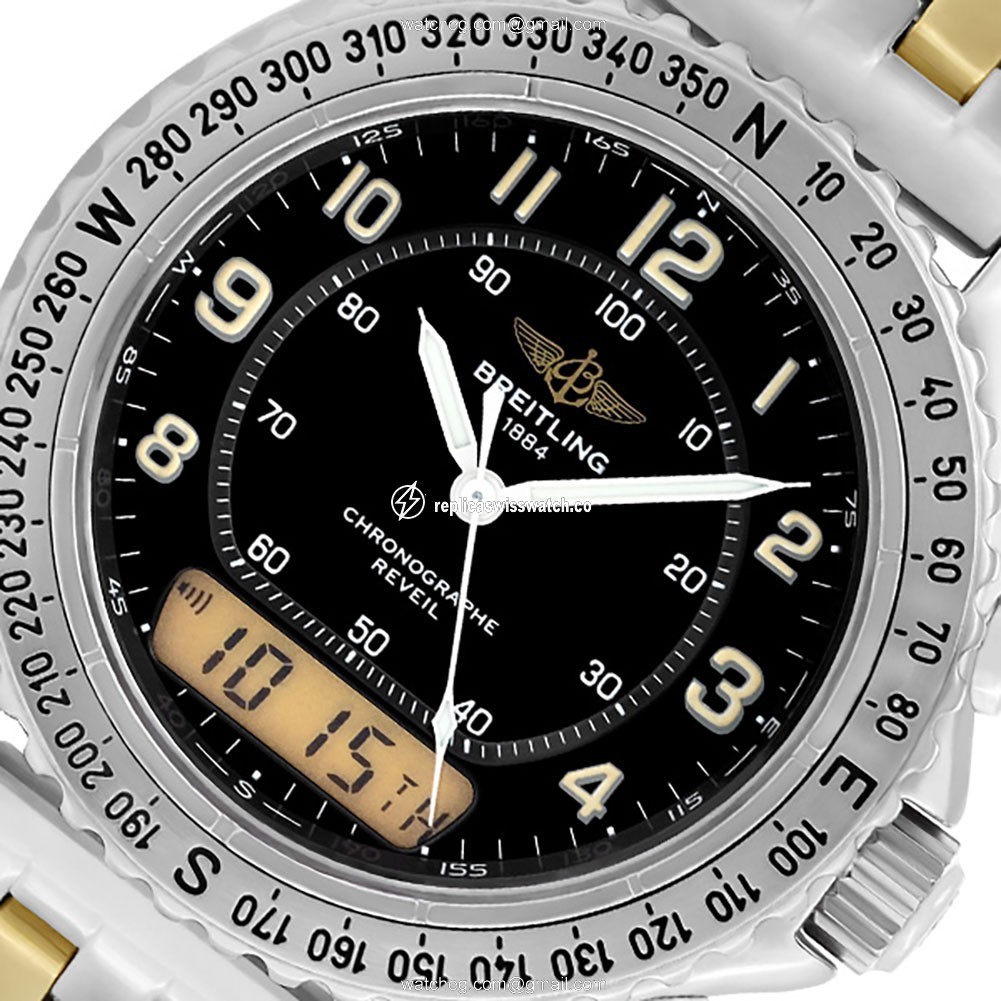 Breitling A51035 Intruder Quartz Male Stainless Steel Watches Breitling A51035 Intruder Quartz Male Stainless Steel Watches