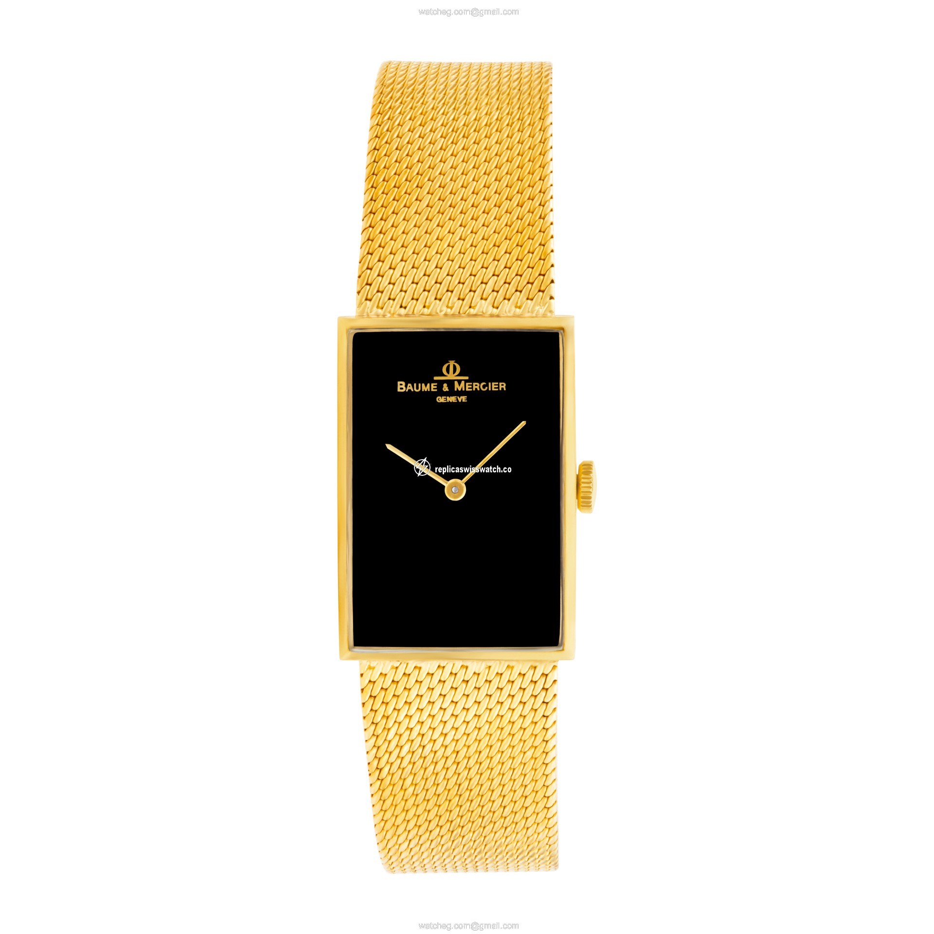 Baume & Mercier 3798 Classic Manual Male 18k yellow gold Replica