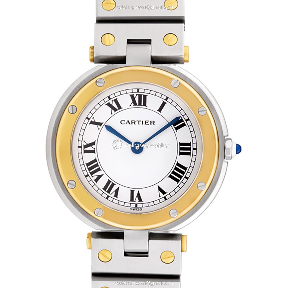 Cartier Cartier 2405 Santos Quartz Unisex Stainless Steel Replica