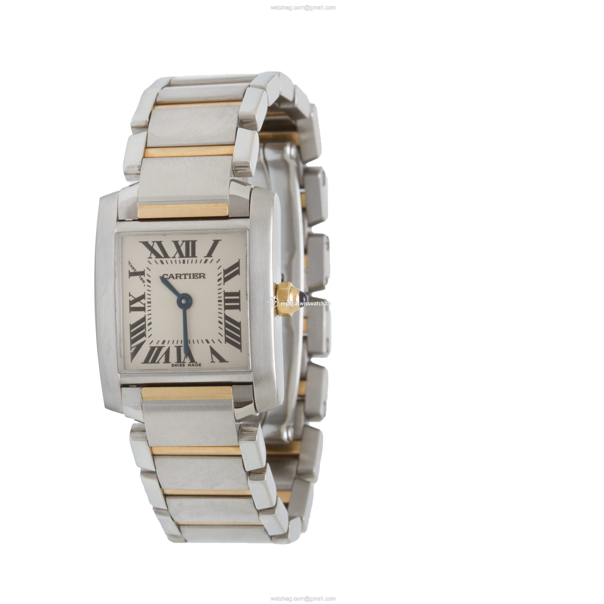 Cartier W51007Q4 Tank Francaise Quartz Female Stainless Steel Replica