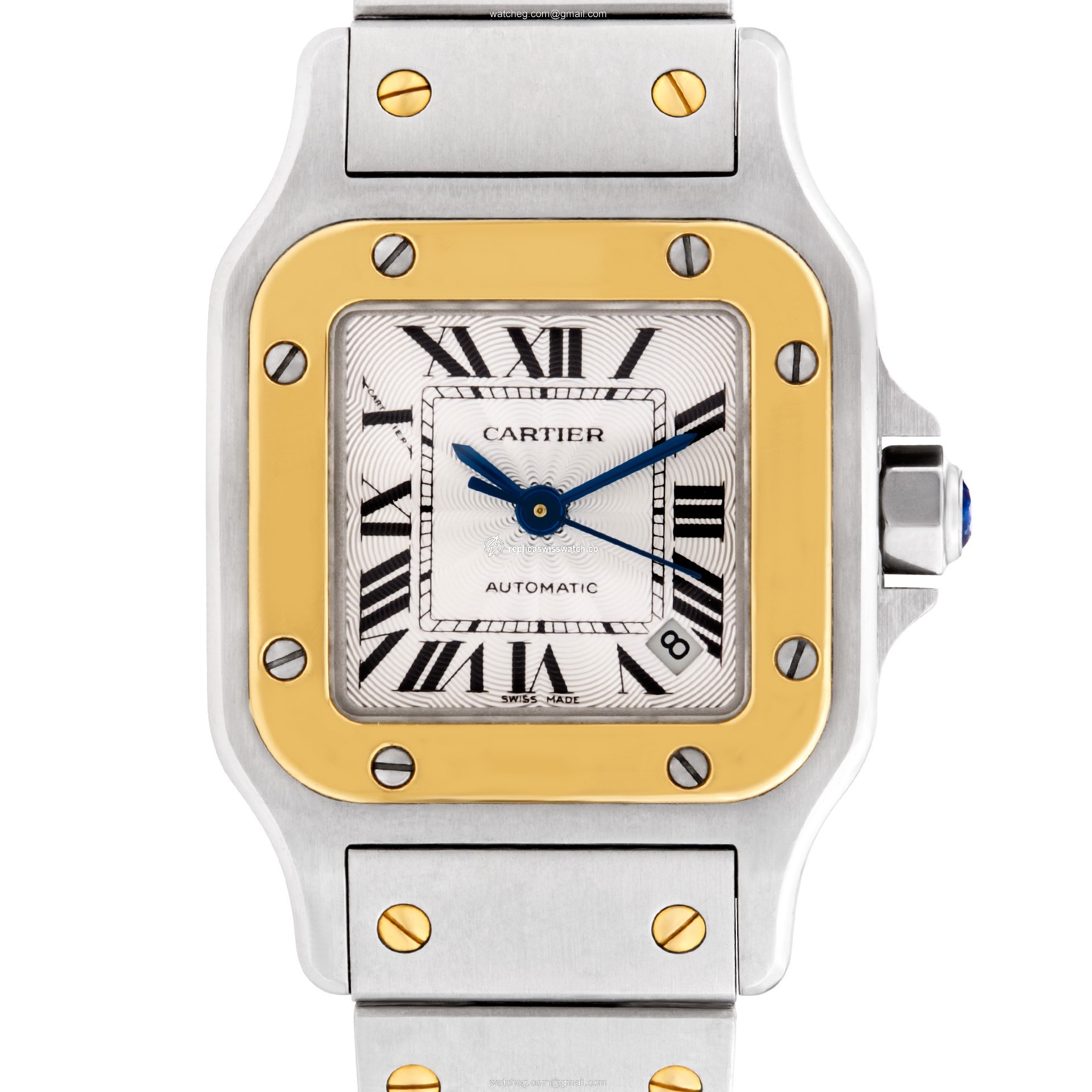 Cartier Cartier 2030 Santos Automatic Female Stainless Steel Replica