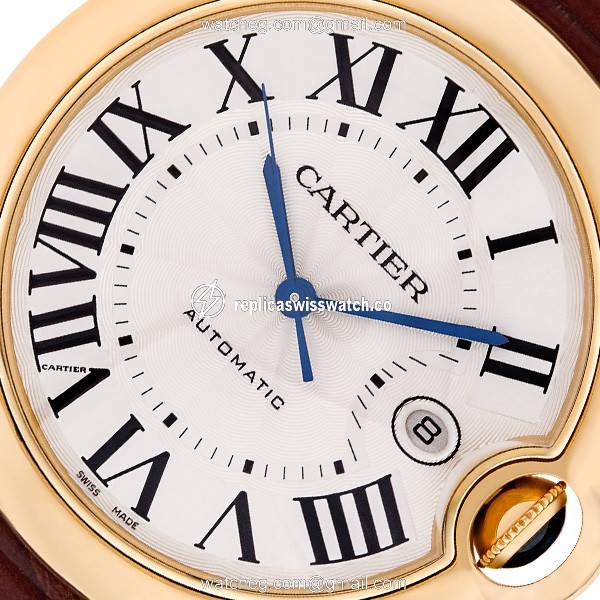Cartier W6900551 Ballon Bleu Automatic Male 18k yellow gold Replica