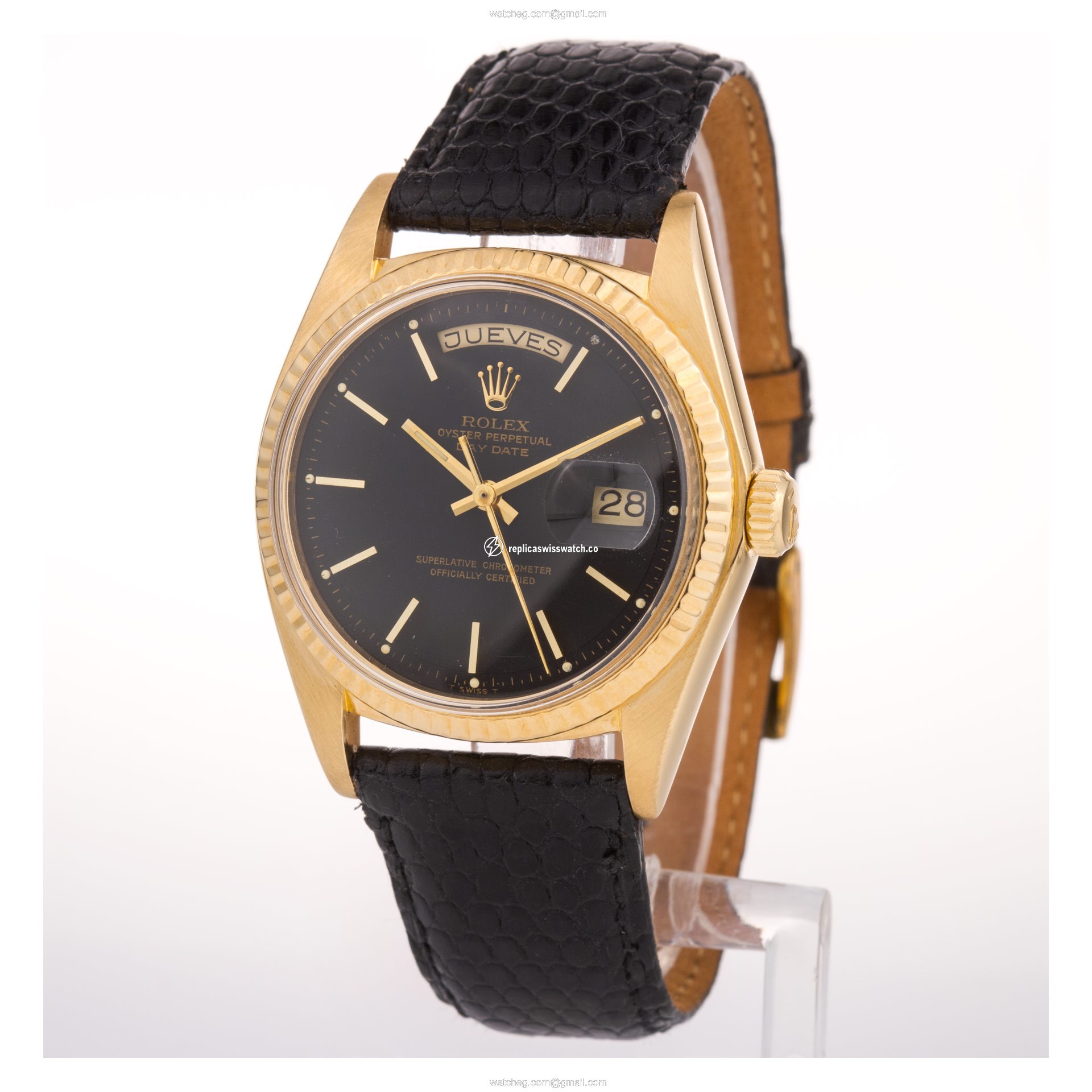 Rolex 1803 Day-Date Automatic Male 18k yellow gold Replica