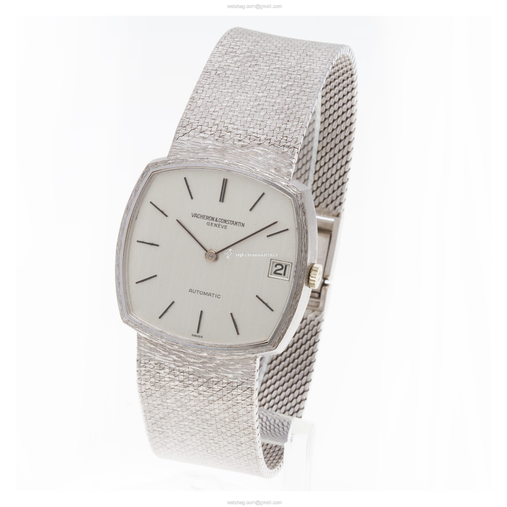 Vacheron Constantin Vacheron Constantin 8224 Classic Automatic Male 18k White Gold Replica