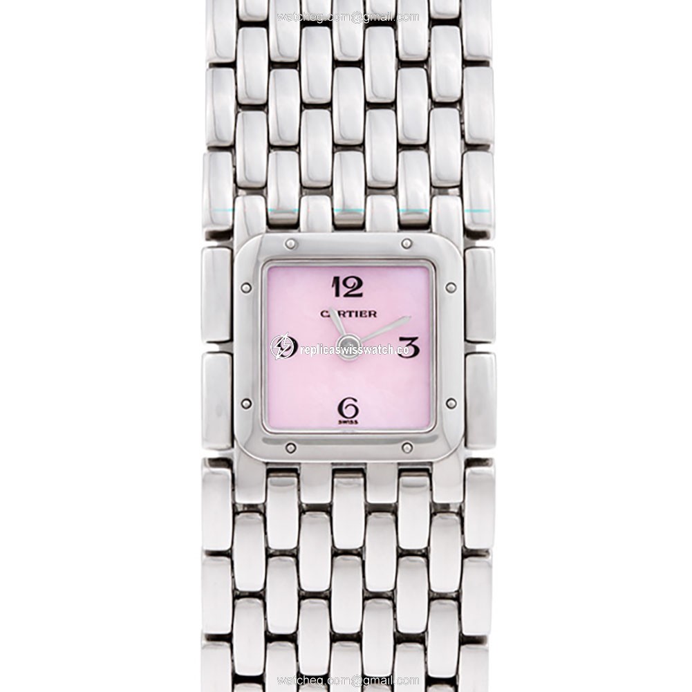 Cartier 2420 Ruban Quartz Female Stainless Steel Replica