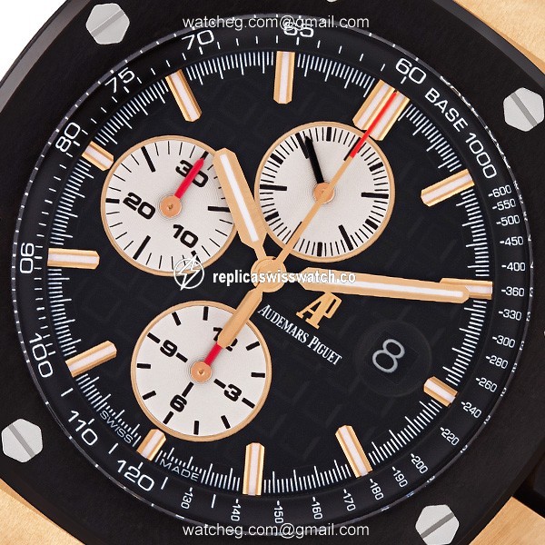 Audemars Piguet 26400RO.00.A002CA.01 Royal Oak Offshore Automatic Male 18k Pink Gold Watches Audemars Piguet 26400RO.00.A002CA.01 Royal Oak Offshore Automatic Male 18k Pink Gold Watches