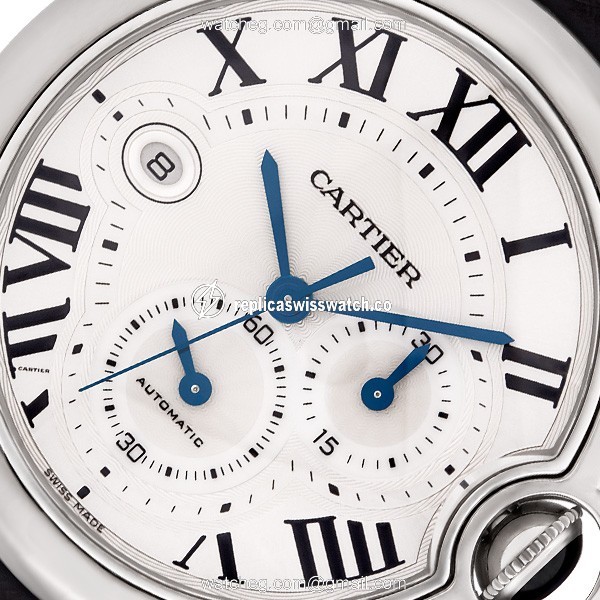 Cartier W6920005 Ballon Bleu Automatic Male 18k White Gold Replica