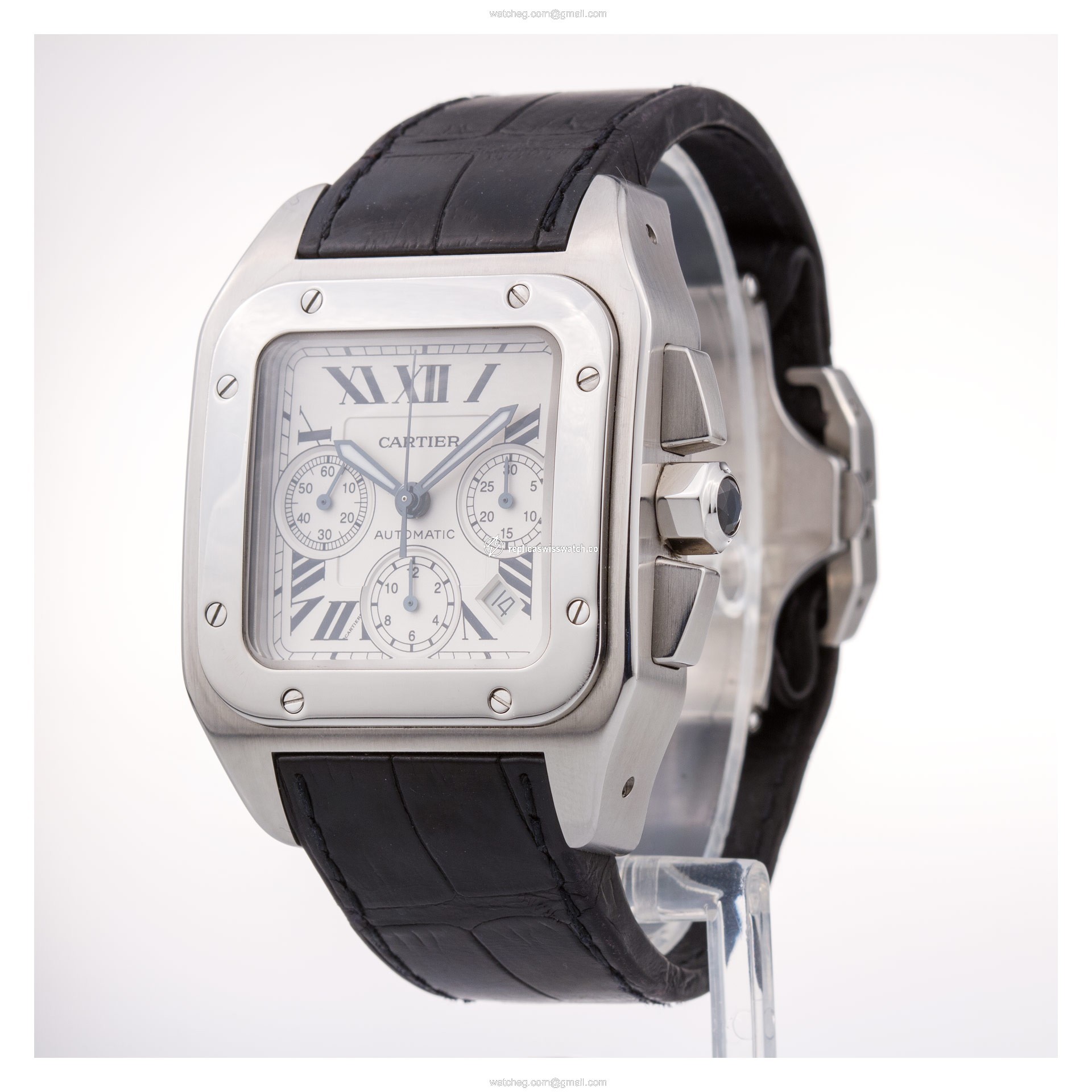 Cartier W20090X8 Santos 100 Automatic Male Stainless Steel Replica