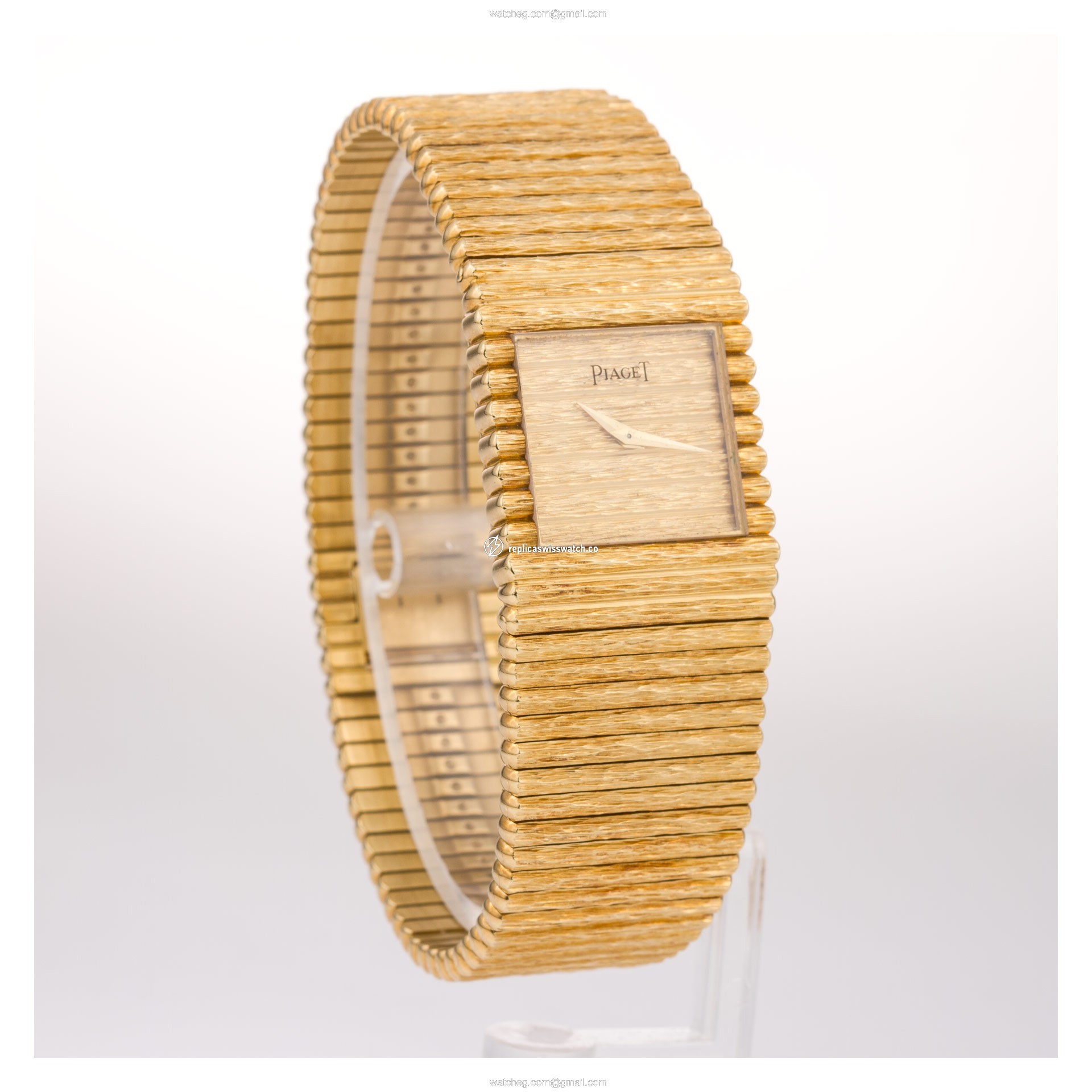 Piaget 7131C516 Emperador Quartz Unisex 18k Yellow Gold Replica