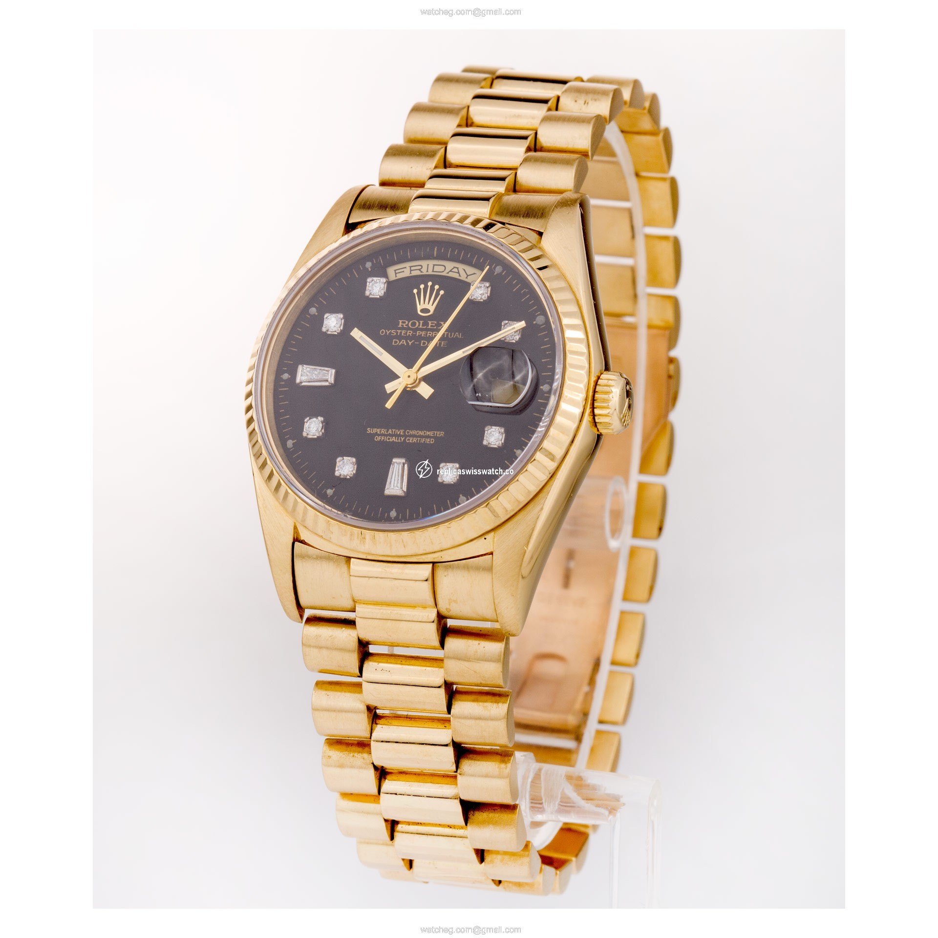 Rolex 18238 Day-Date Automatic Male 18k yellow gold Replica