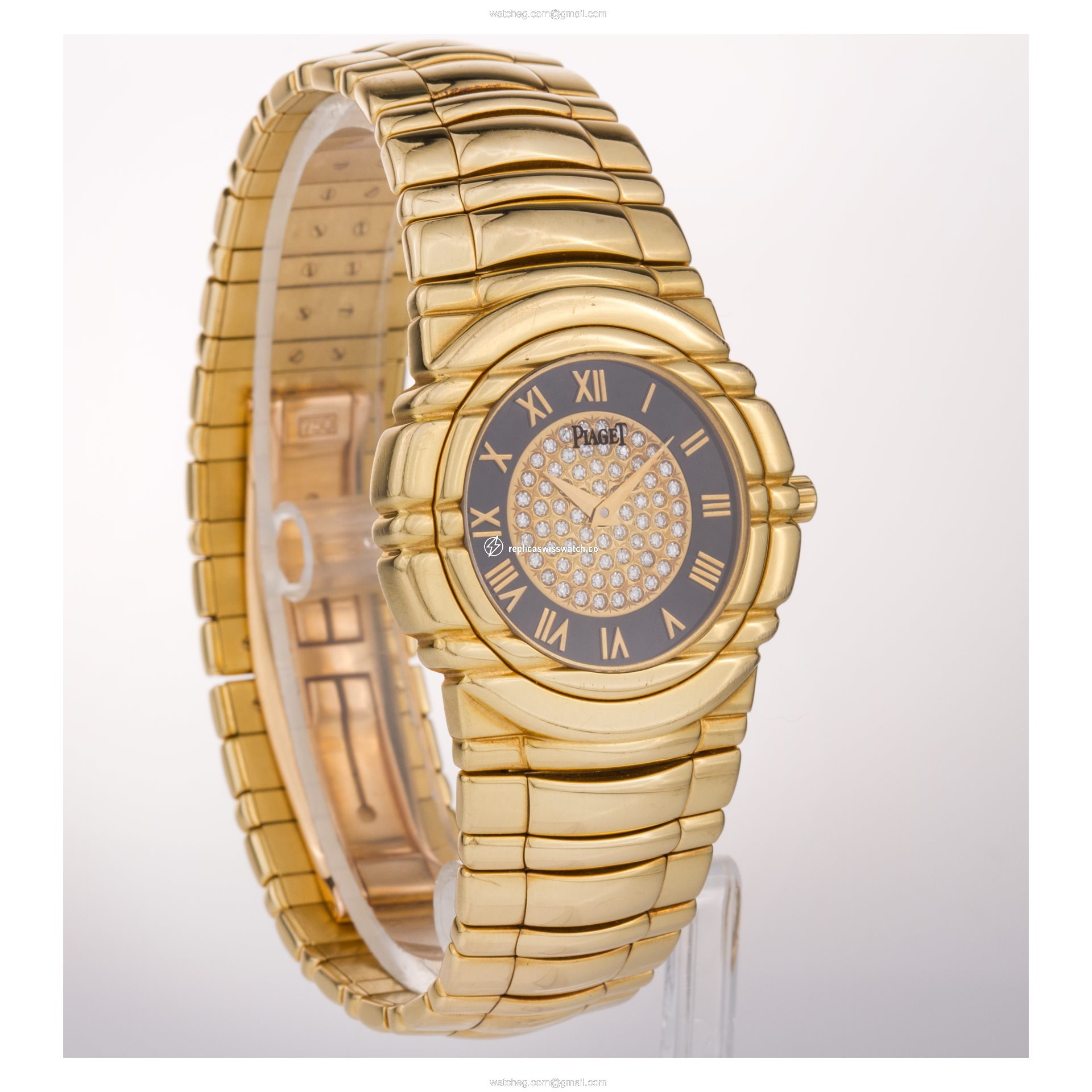 Piaget GOA 15150 Tanagra Quartz Unisex 18k yellow gold Replica