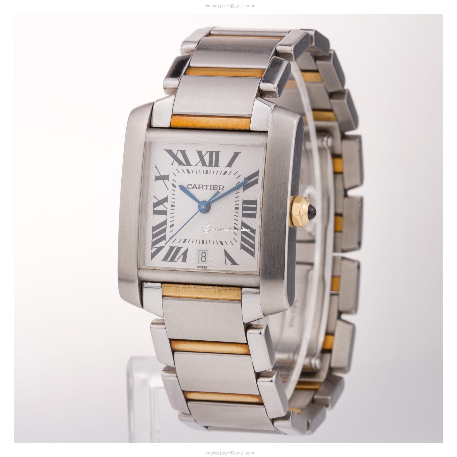 Cartier W51005Q4 Tank Francaise Automatic Male Stainless Steel Replica