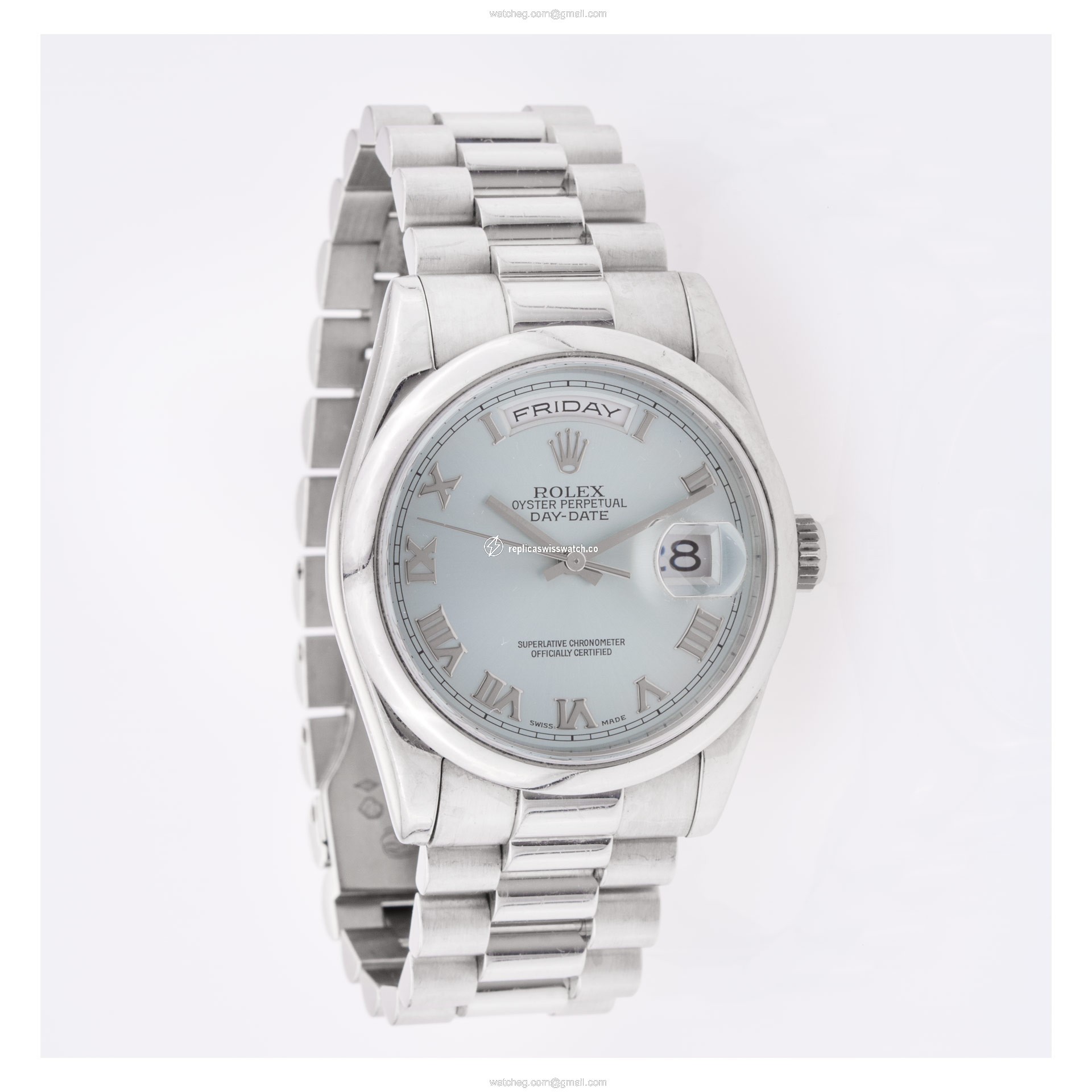 Rolex 118206 Day-Date Automatic Male Platinum Replica