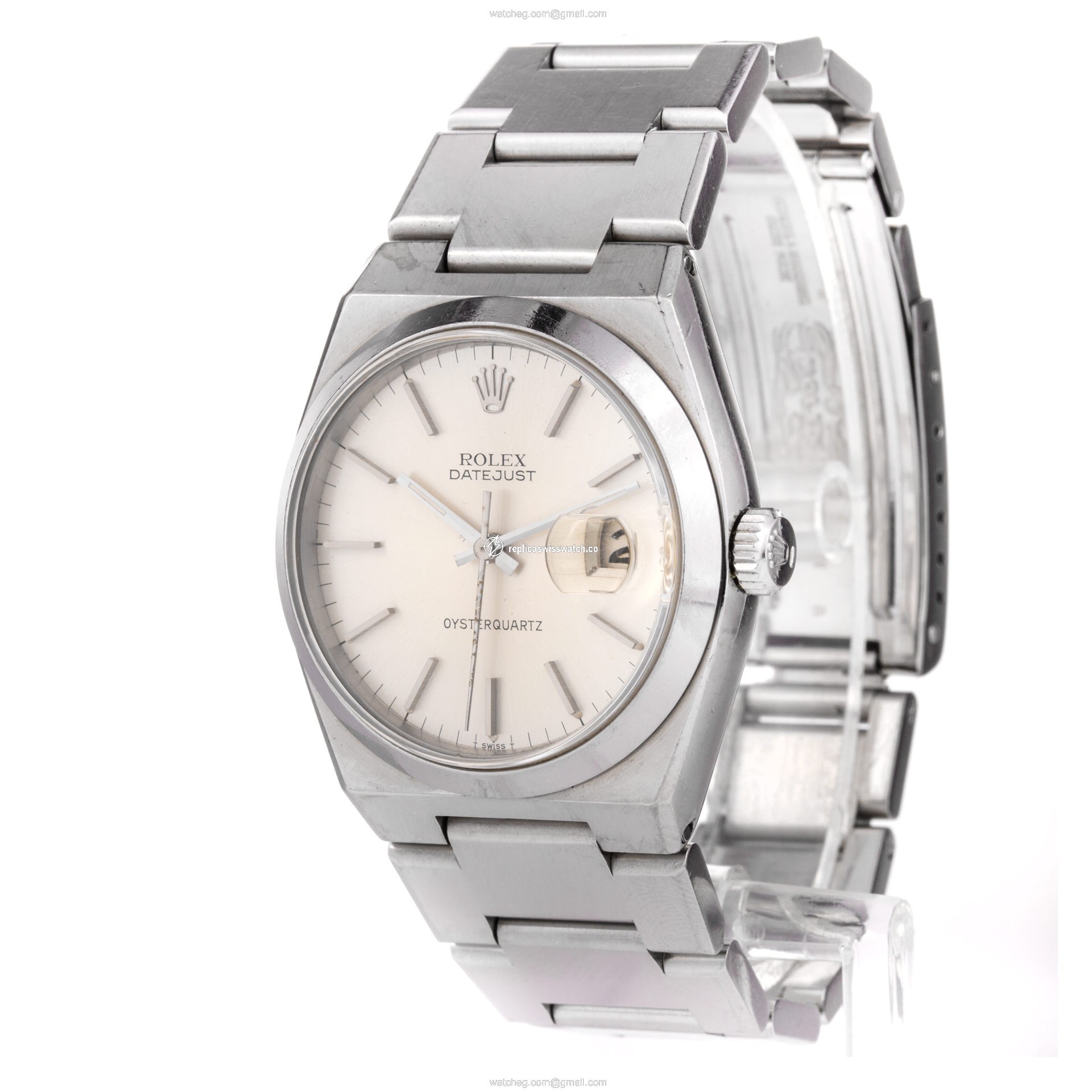 Rolex 17000 Datejust Quartz Unisex Stainless Steel Replica