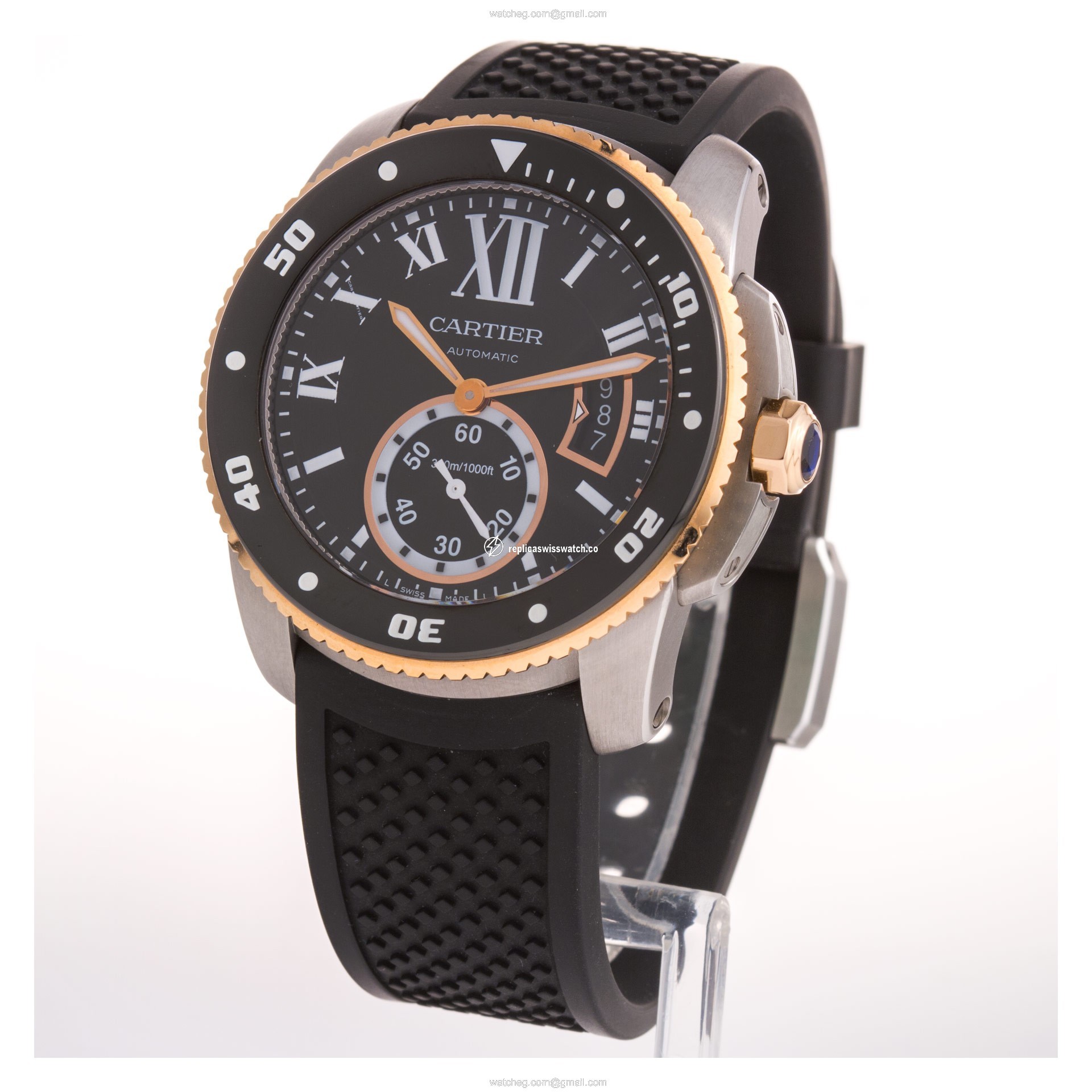 Cartier W7100055 Calibre Automatic Male Stainless Steel Replica