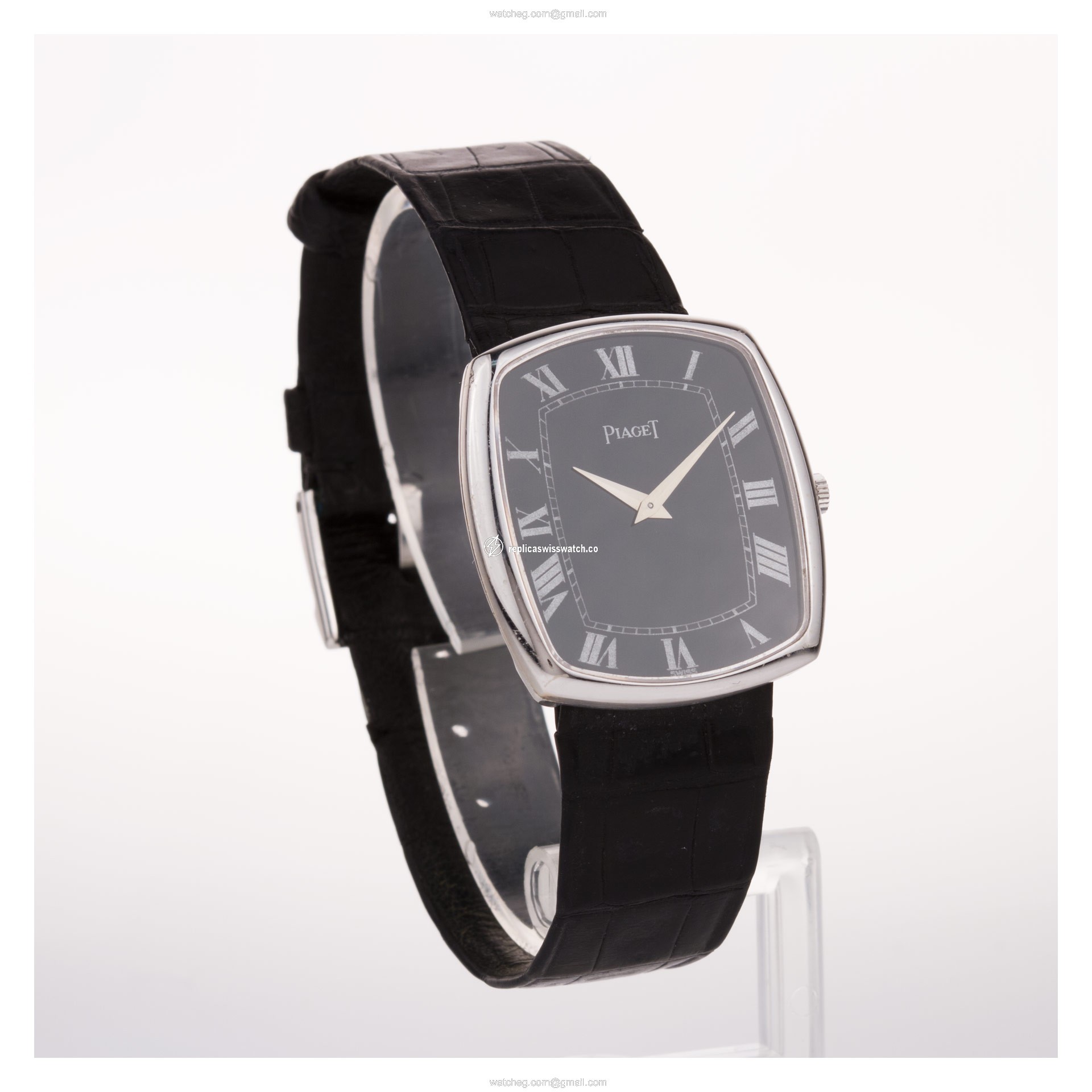 Piaget Piaget 4631 Tonneau Manual Unisex 18k White Gold Replica