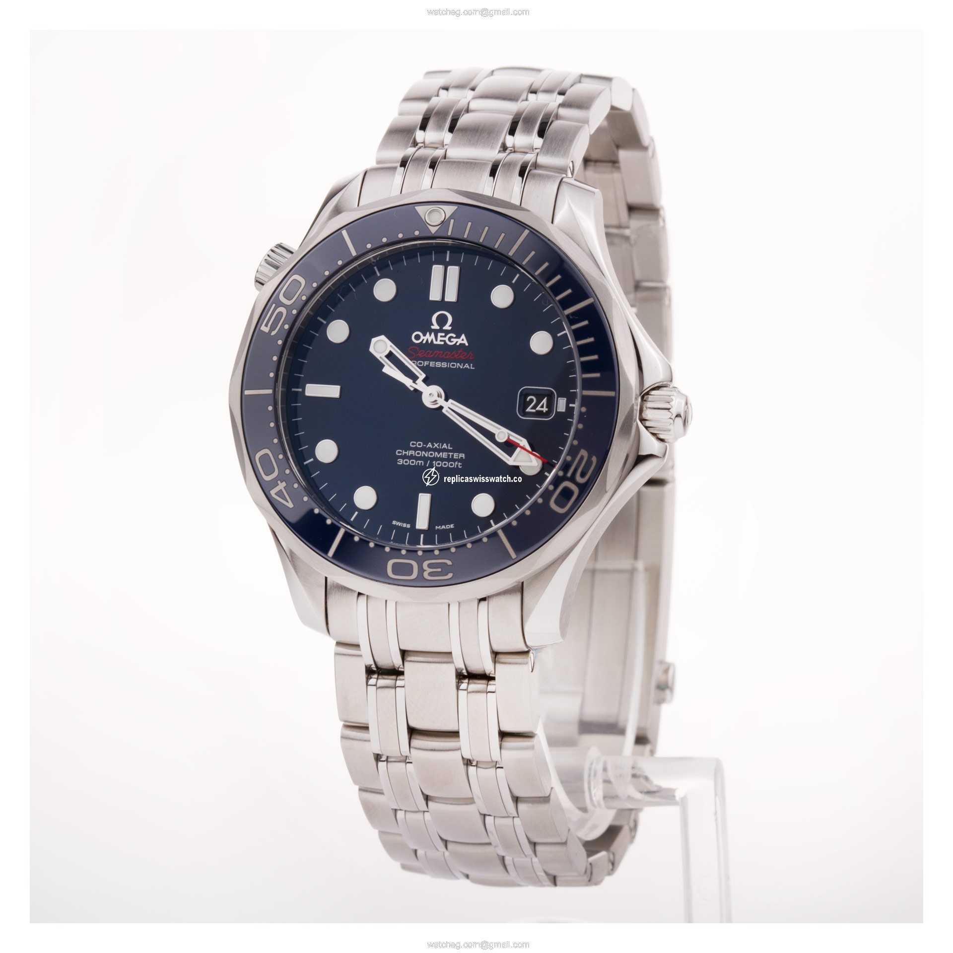Omega 212.30.41.20.03.001 Seamaster Automatic Male Stainless Steel Watches Omega 212.30.41.20.03.001 Seamaster Automatic Male Stainless Steel Watches