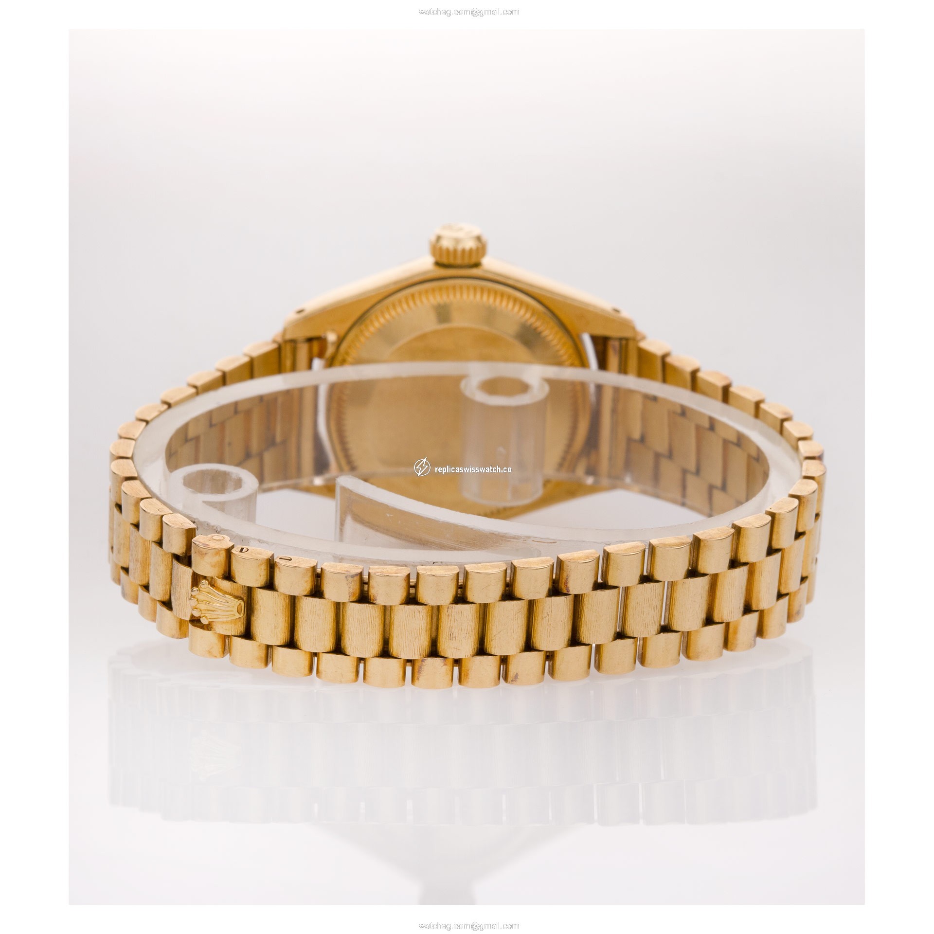 Rolex 6917 Date Automatic Female 18k yellow gold Replica