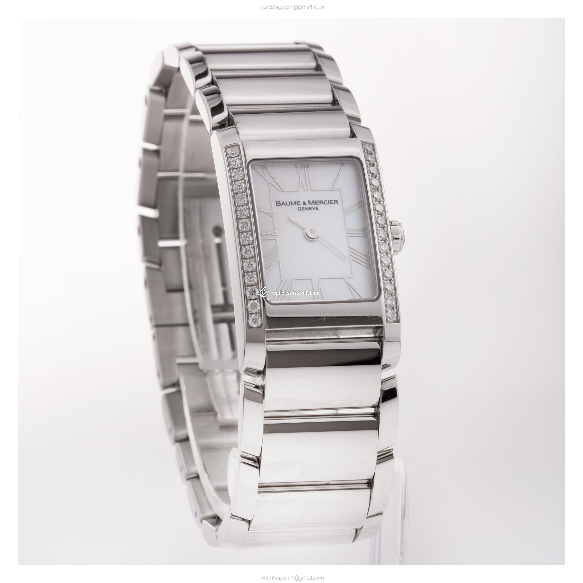 Baume & Mercier MoA08748 Hampton Quartz Female Stainless Steel Replica