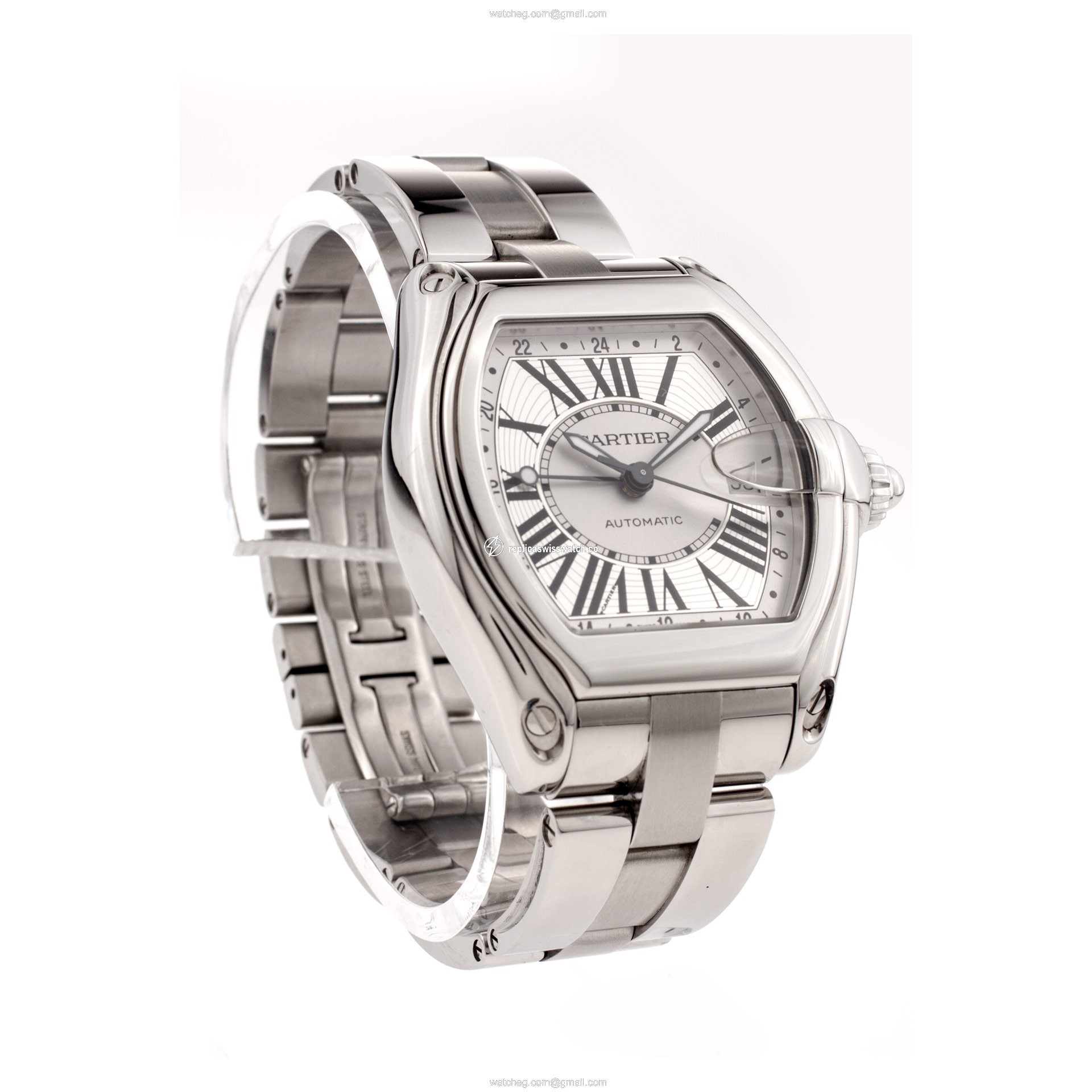 Cartier W62032X6 Roadster Automatic Male Stainless Steel Replica