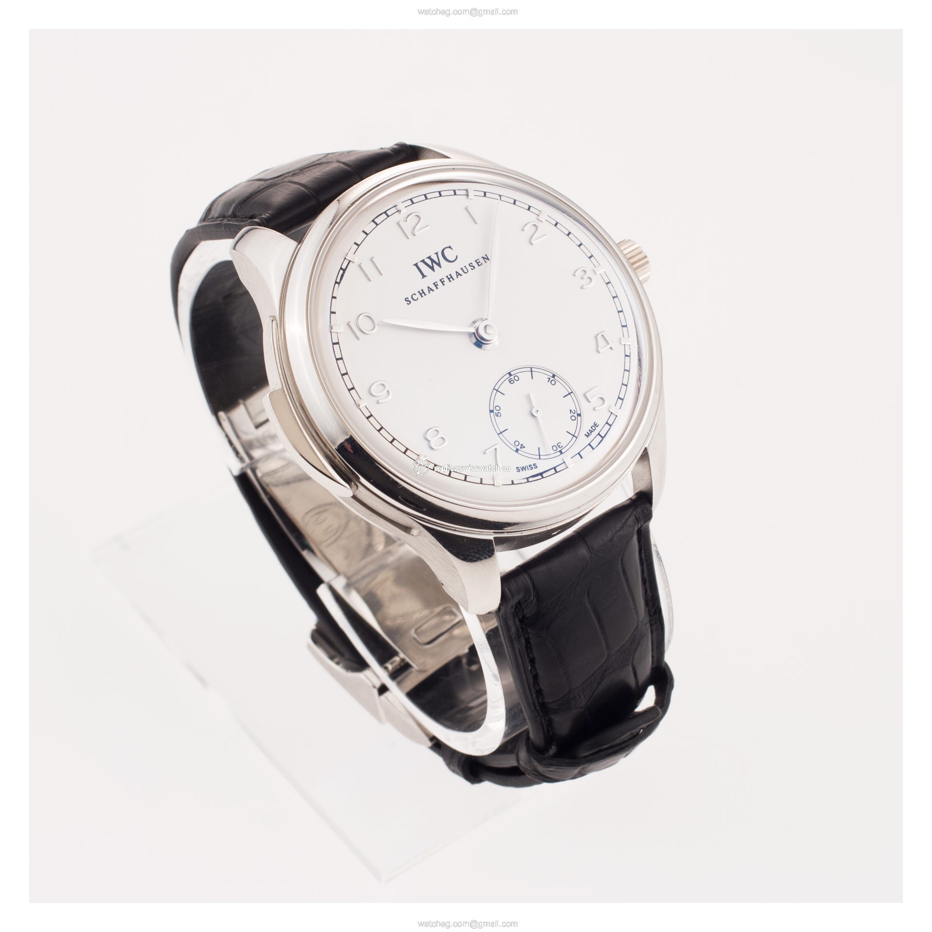 IWC IW544906 Portuguese Manual Male Platinum Replica