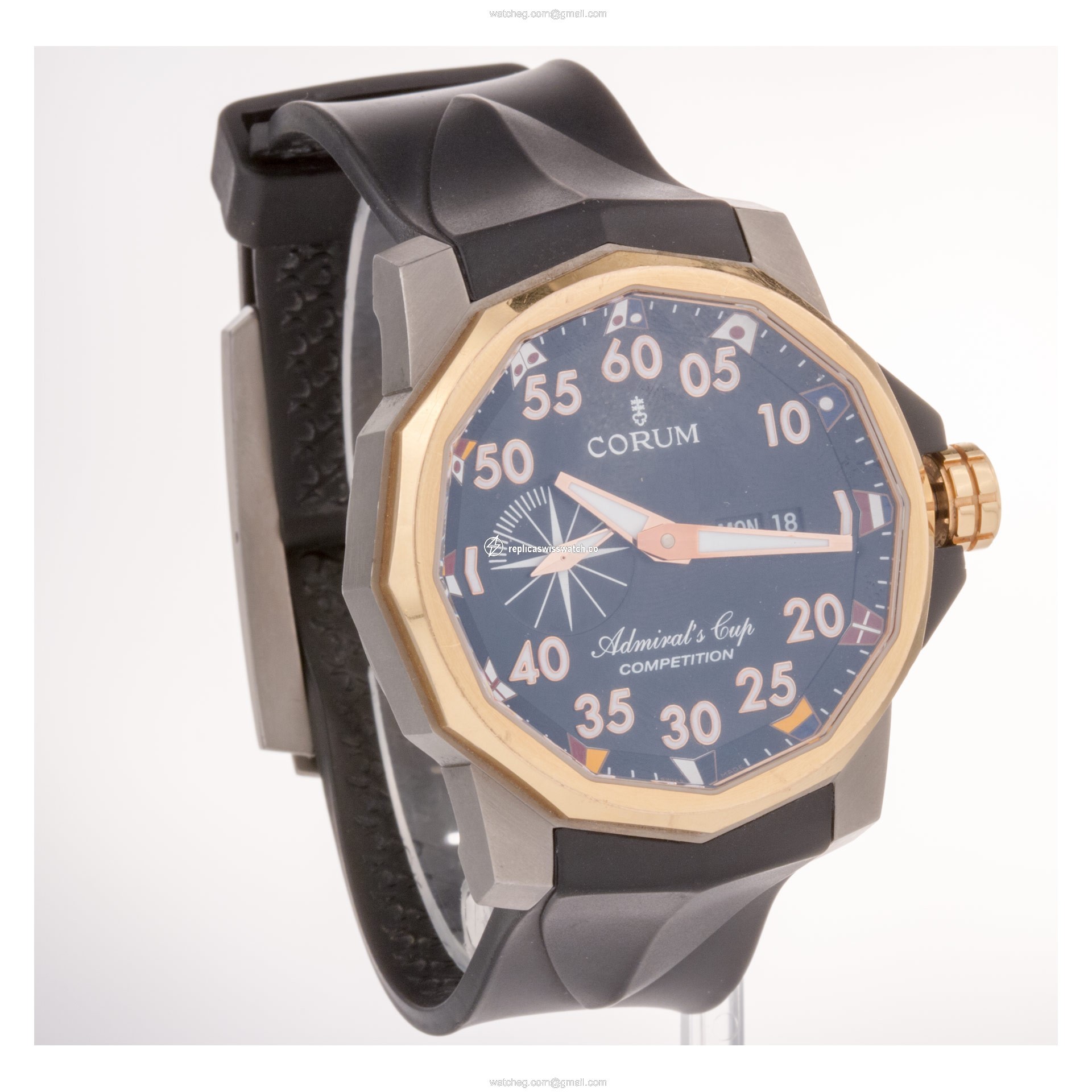 Corum 947 931 05 0371 Admirals Cup Automatic Male Titanium Replica