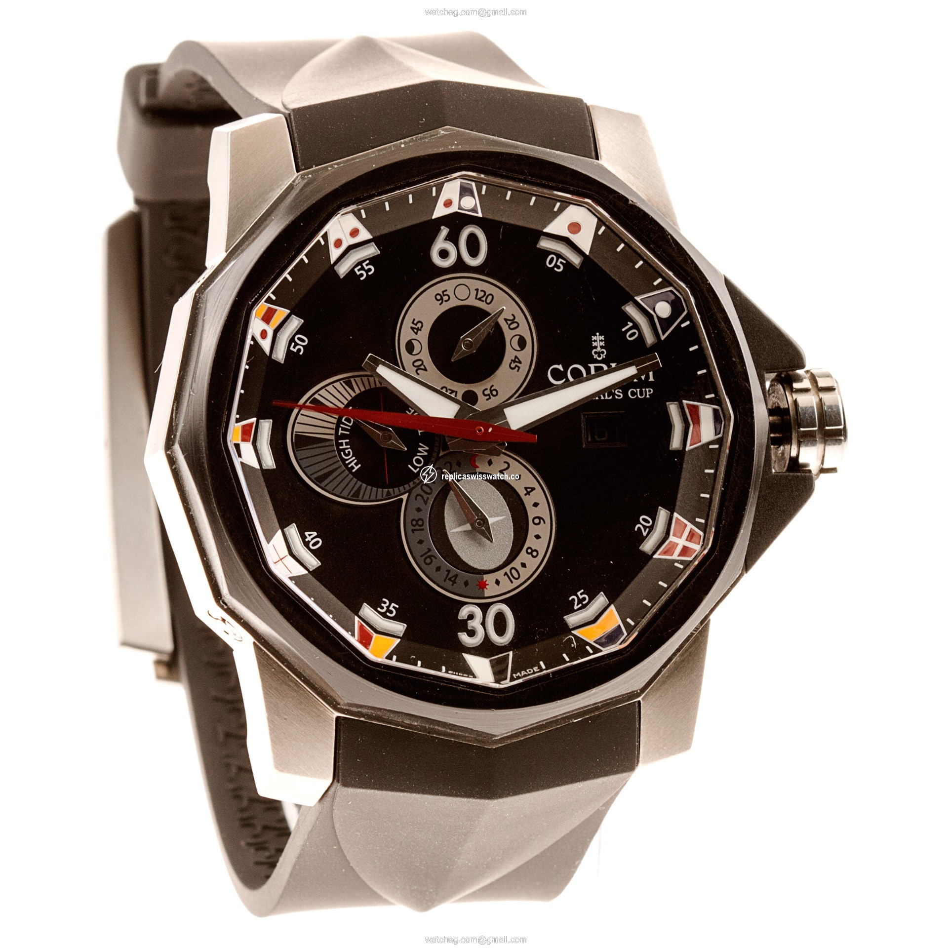 Corum 75393506V791AN52 Admirals Cup Automatic Male Titanium Replica